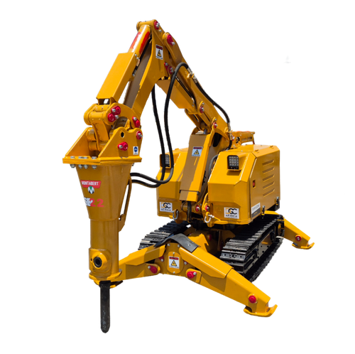 Conax Machine Solutions -  ConX-D200 Robot Demolition Rig 