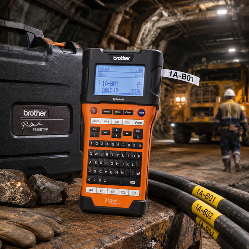 Brother PT-E560BTVP: The Complete Industrial Labelling Solution for South Africa's Mining, Electrical and Data Communications Professionals