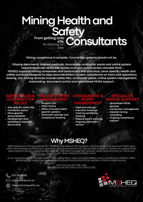 MSHEQ Simplifies Mining Compliance: From Getting Onto Site to Staying on Site