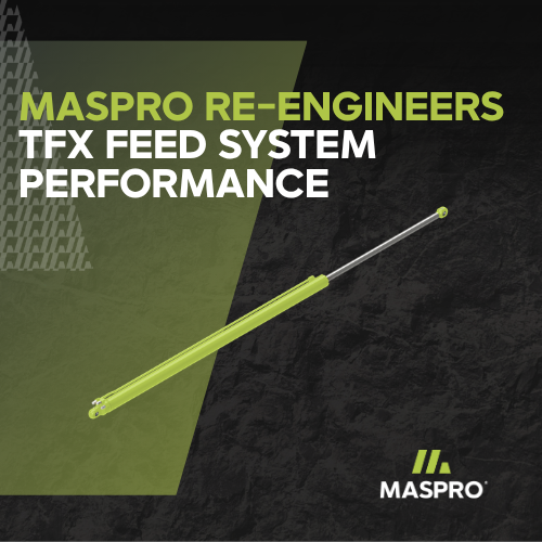 MASPRO Re-engineers TFX Feed System to Address Recurring Hydraulic Cylinder Failure