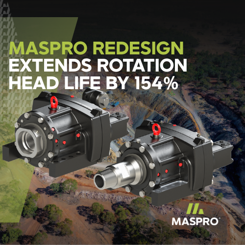 MASPRO Redesign Extends Rotation Head Service Life by 154%