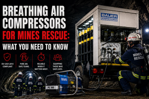 Breathing Air Compressors for Mines Rescue: What You Need to Know