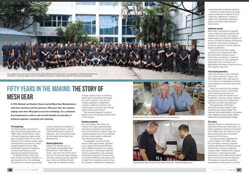 Fifty years in the making: The story of Mesh Gear