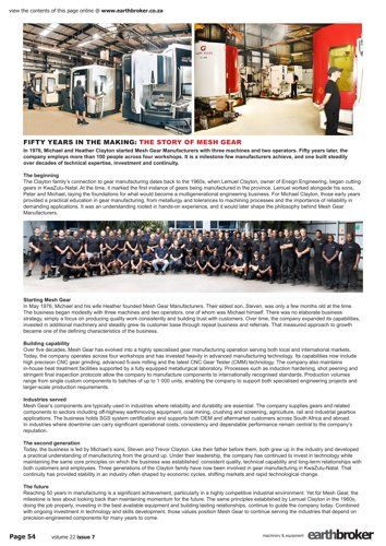 The Story of Mesh Gear