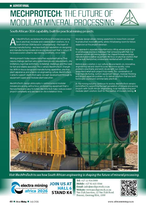 MECHPROTECH: THE FUTURE OF MODULAR MINERAL PROCESSING