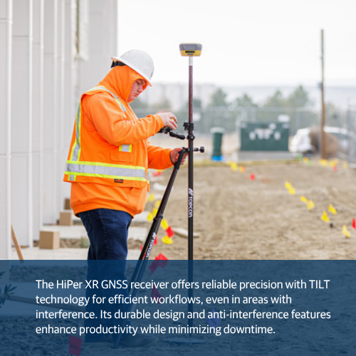 Topcon HiPer XR GNSS Receiver