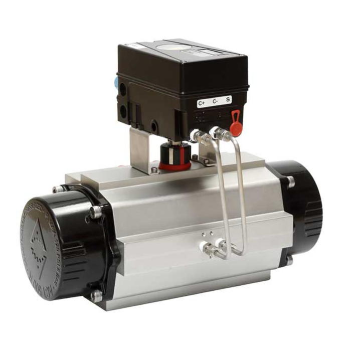 Actuator - Pneumatic Rack & Pinion Quarter Turn - Actreg RP