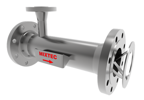 Inline static mixers