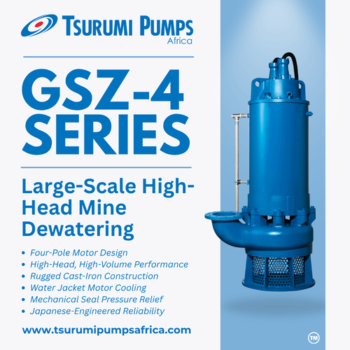 Tsurumi GSZ-4 Series High-Head, High-Volume Pumps