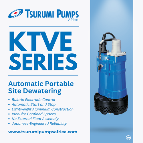 Tsurumi KTVE Series Automatic Lightweight Pumps