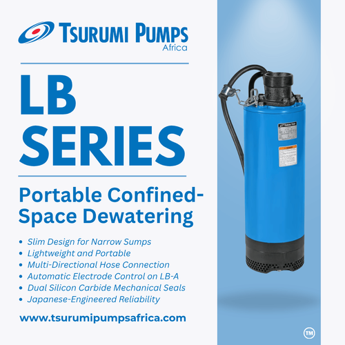 Tsurumi LB and LB-A Series Portable Dewatering Pumps