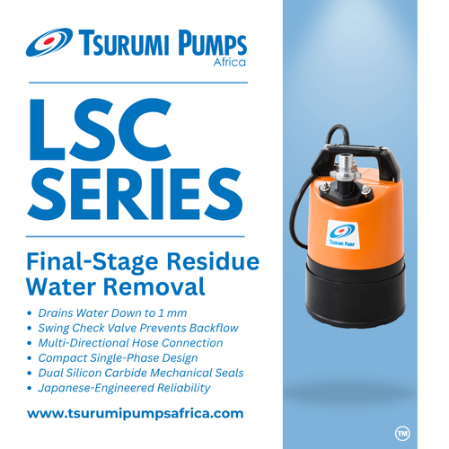 Tsurumi LSC Series Residue Drainage Pumps