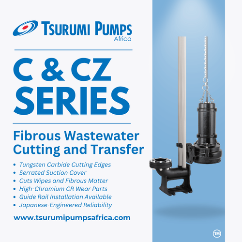 Tsurumi C and CR Series Cutter Pumps