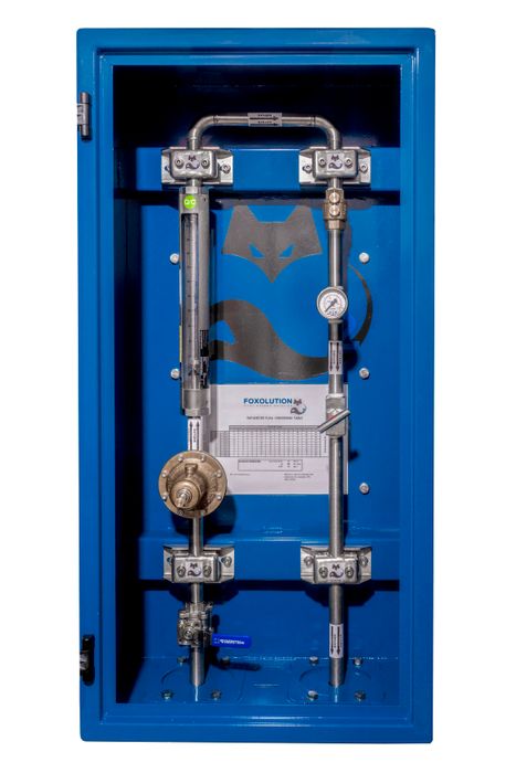 Sparger and Oxygen flow & pressure control