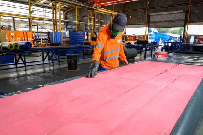 LINATEX rubber lining, hoses and spools