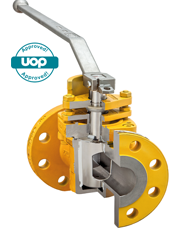 High Performance Plug Valves with PTFE-sleeve