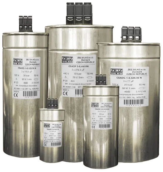 Capacitors for Power Factor Correction