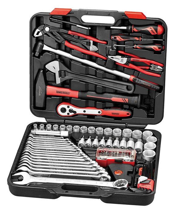 TengTools - 1/2inch Socket & Tool Set HDV 105 Pieces - THDV105E