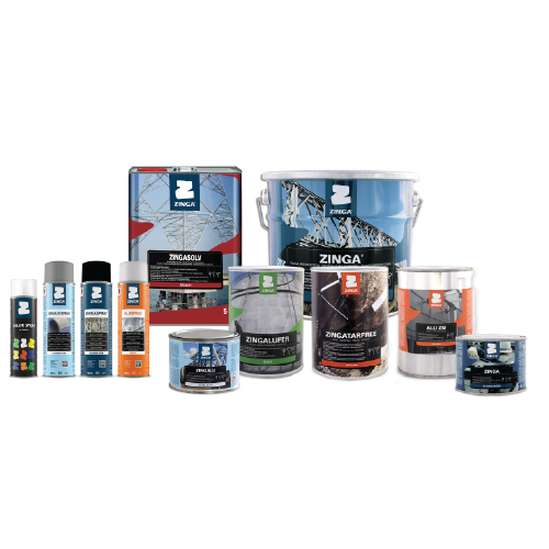 ZINGA FULL RANGE PRODUCTS