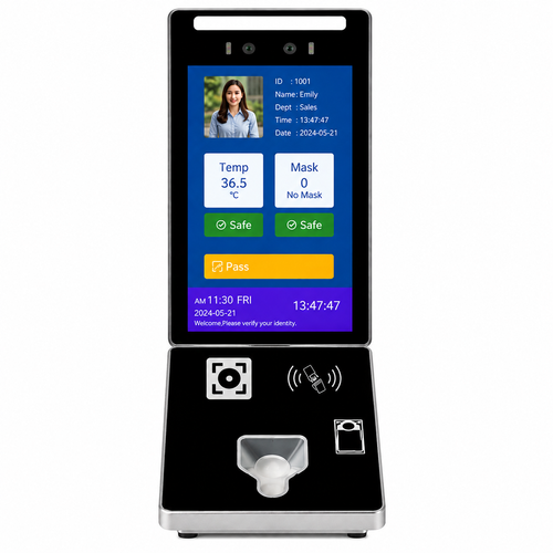 HA-F208 BAT Face Recognition Alcohol Detection Terminal