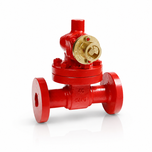 Cast Steel Blowdown Valve – PN40 Flanged