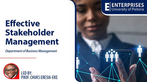 Short Course in Effective Stakeholder Management