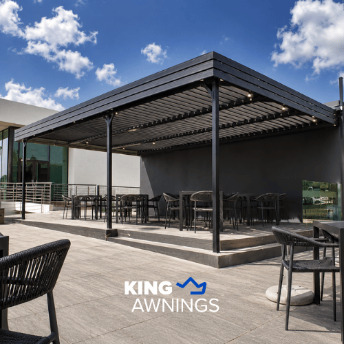 Adjustable Louvre Awnings