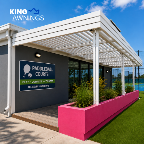Adjustable Louvre Awnings