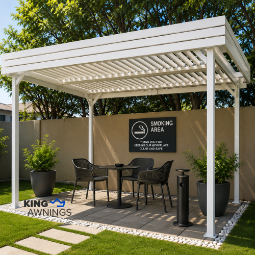 Adjustable Louvre Awnings