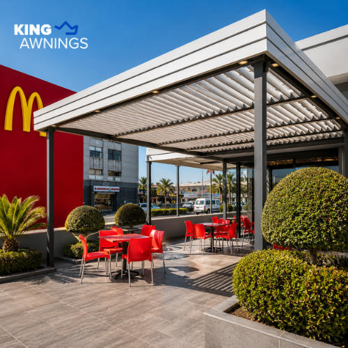 Adjustable Louvre Awnings