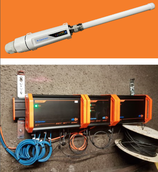 N-Connex Lightning Bolt Access Point Provides Fast Reliable WiFi network Connection to UG WiFi devices