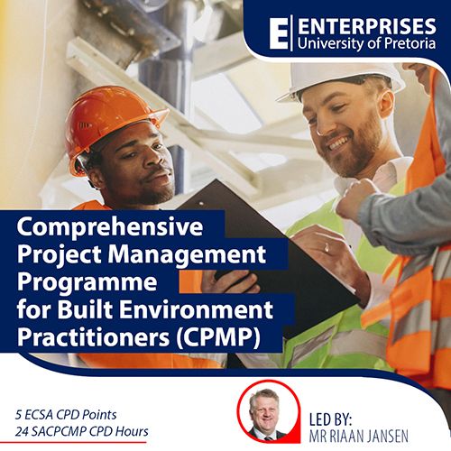 Comprehensive Project Management Programme for Built Environment Practitioners (CPMP)