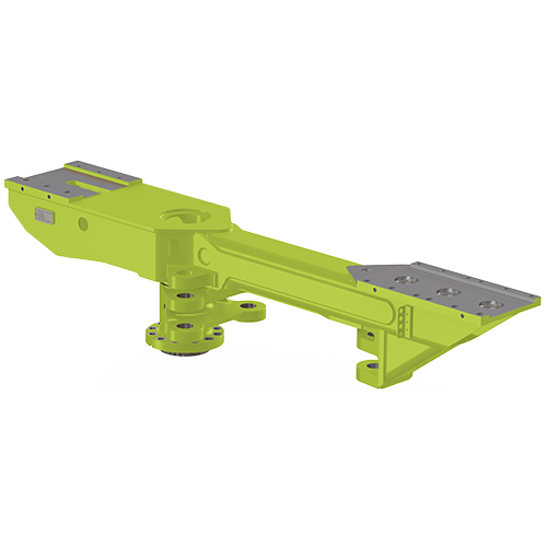 Feed Cradle and Pipe Assembly