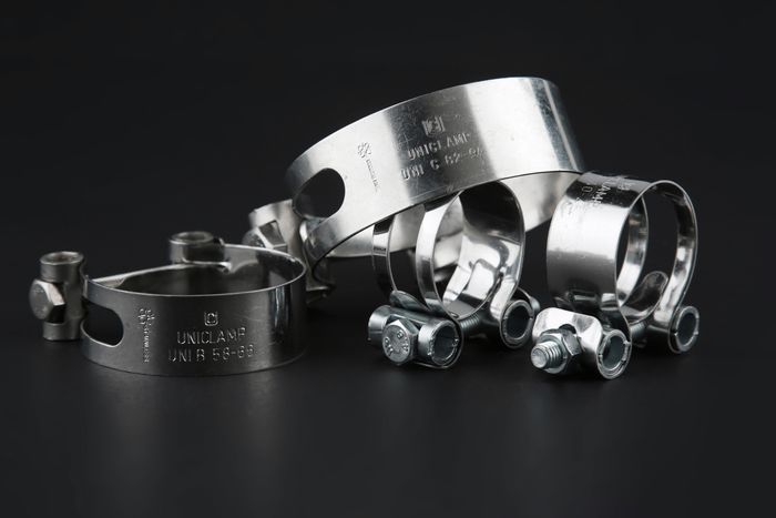 HEAVY DUTY BOLTED HOSE CLAMPS