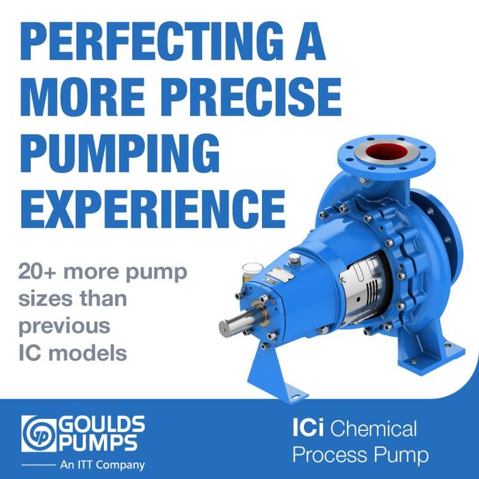 New ICi Chemical process pump