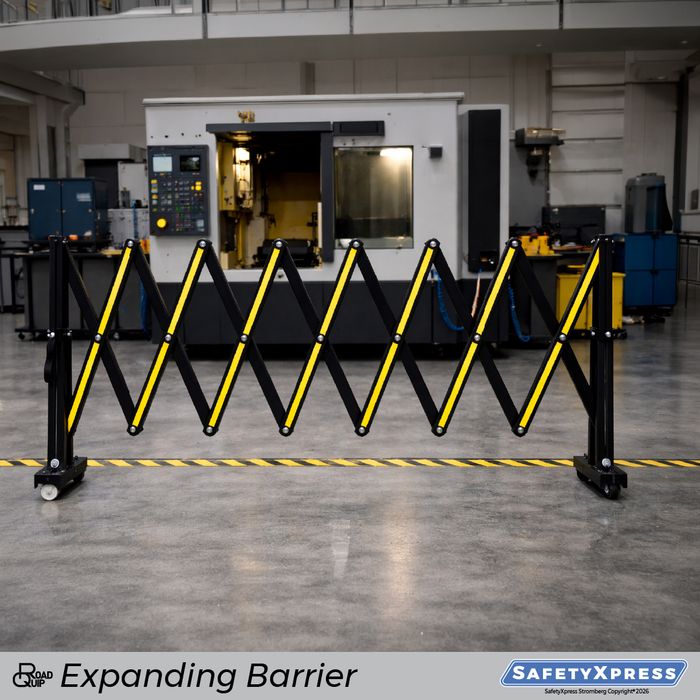 RoadQuip Expanding Barrier