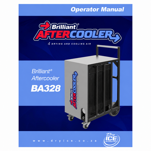 Brilliant Aftercooler BA328: Cleaner, Drier Air for Dry Ice Blasting