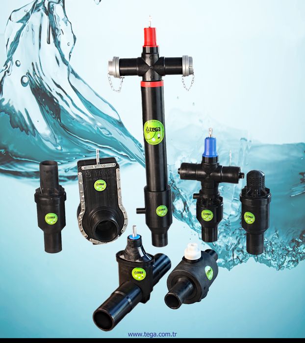 PE GATE VALVE -TEGA MÜHENDİSLİK SANAYİ VE TİCARET A.Ş.