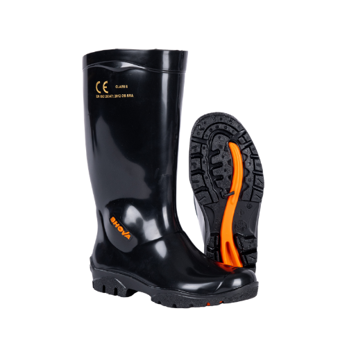 Shova Black Gumboot