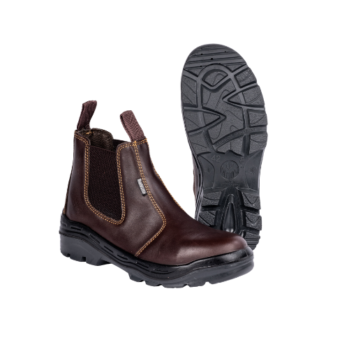 Safelite Brown Chelsea Safety Boot