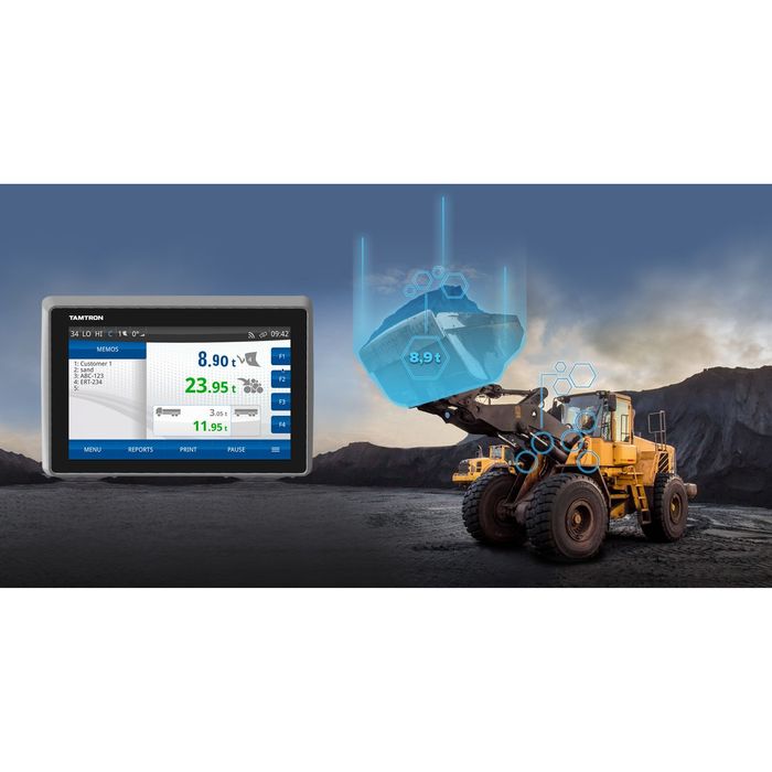 Tamtron - One Power Wheel Loader Scale