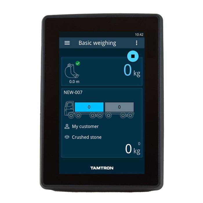 Tamtron - One Power Excavator Scale