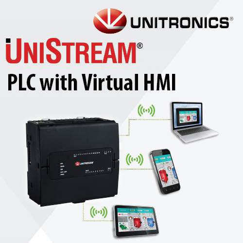 Unitronics UniStream PLC with Virtual HMI