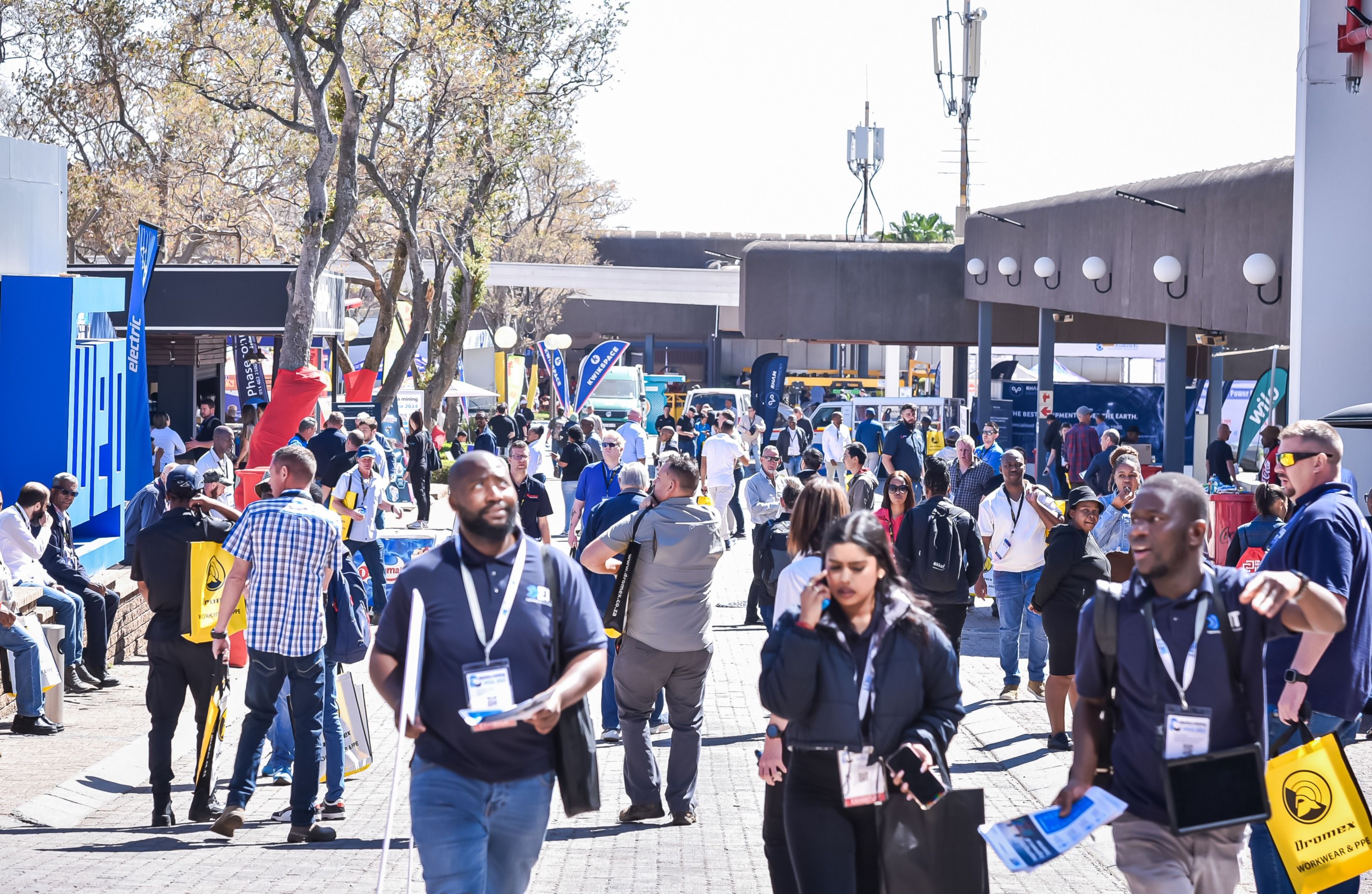 Electra Mining Africa adds new outside exhibit area, showcasing top OEMs and leading component suppliers