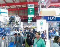 People browsing at an Propak Africa event