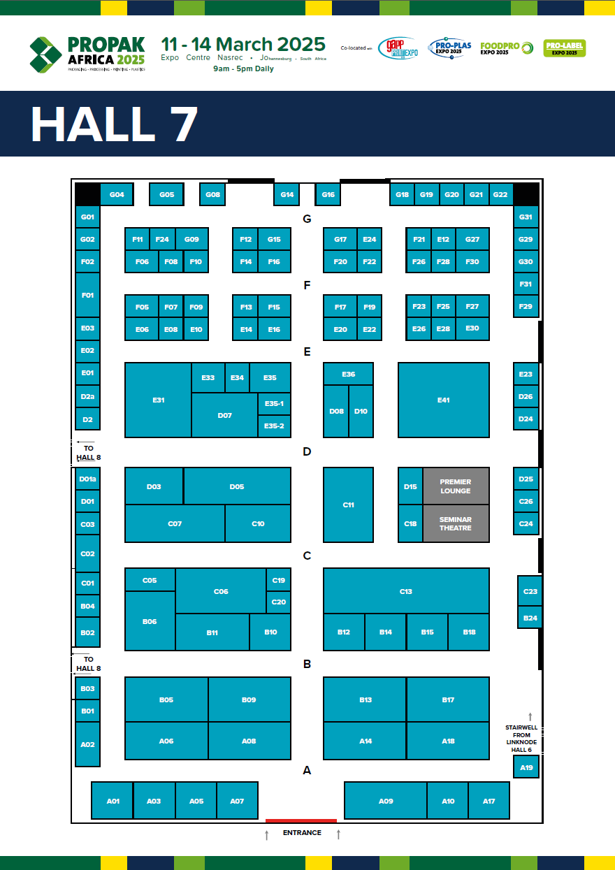 Propak 2025 Floor Plans