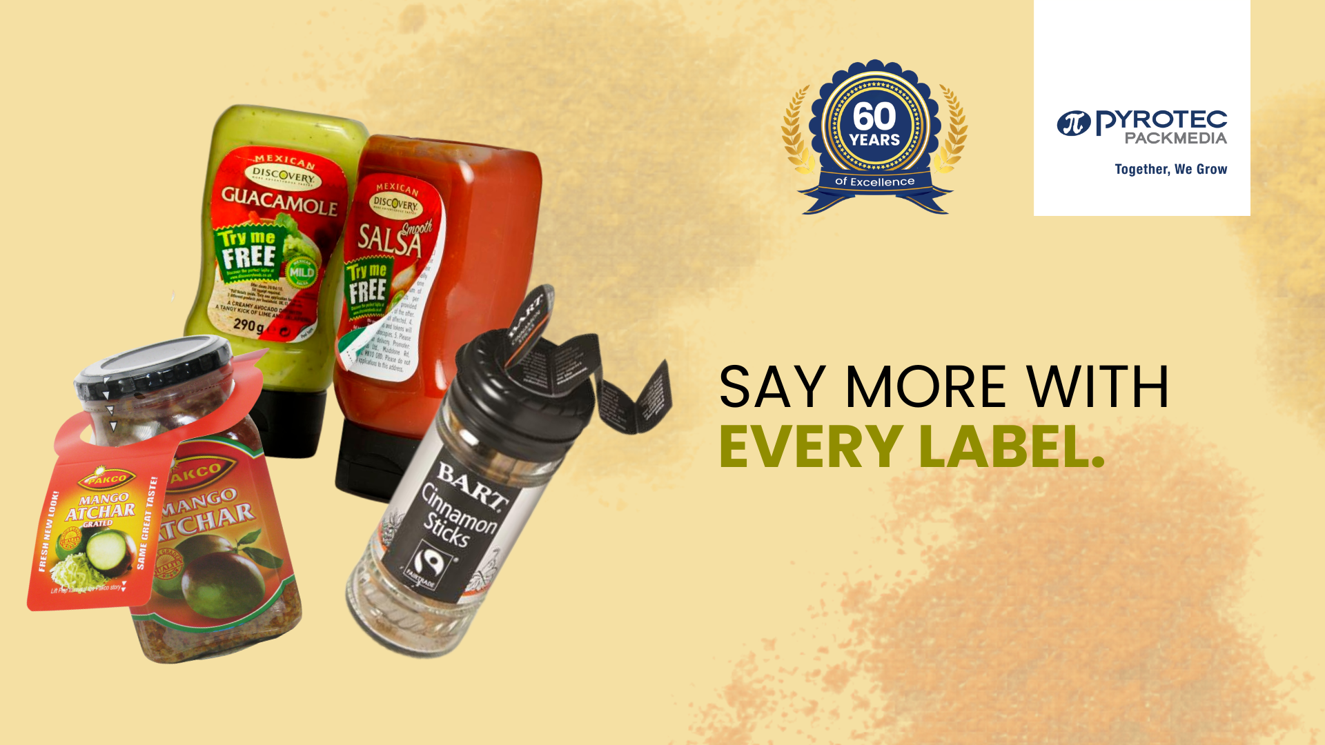 Curate Your Condiment & Spice Packaging With Smart Label Solutions