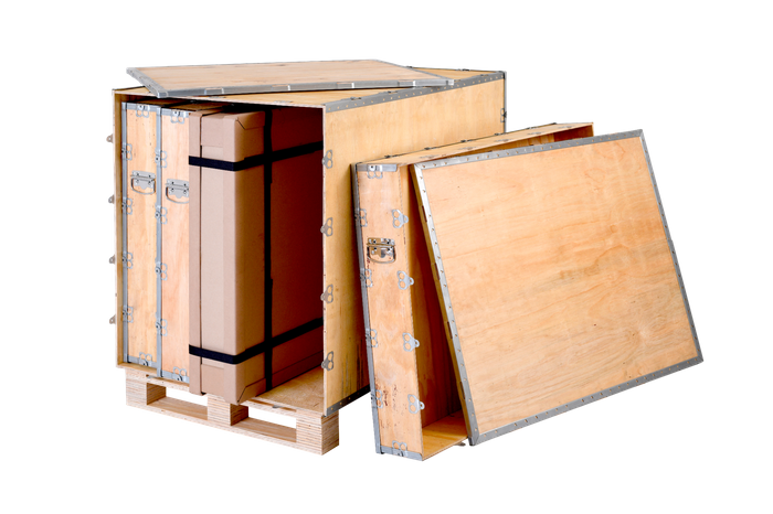 Kimmo High Value Art Crates - Customised Nail-Free Multi-Material Crates