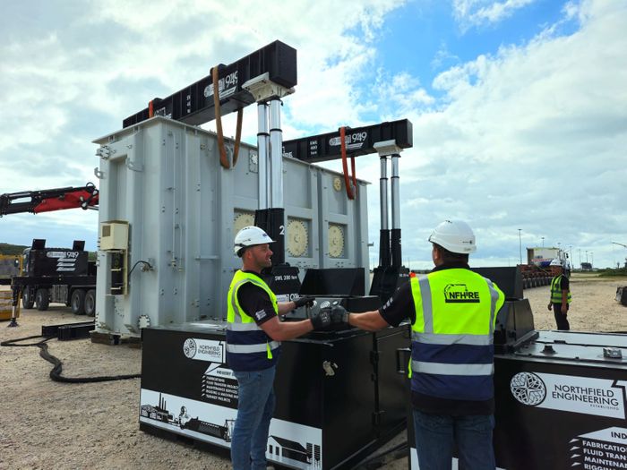 800 tonne hydraulic gantry system 