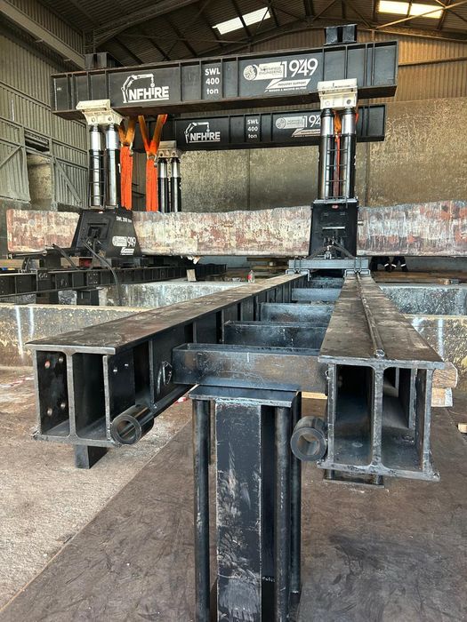 800 tonne hydraulic gantry system 